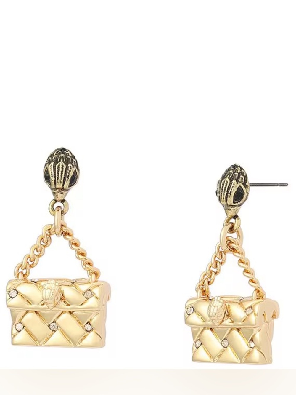 Kurt Geiger Signature Kensington Drop Earrings